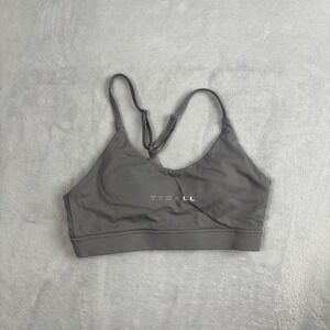 Tydall Grey Sprorts Bra Athletic Women's‎ Small Check Measurements Active